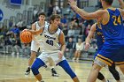 MBBall vs WSU  Wheaton College Men's Basketball vs Worcester State University. - Photo By: KEITH NORDSTROM : Wheaton, basketball, MBBall2022, WSU